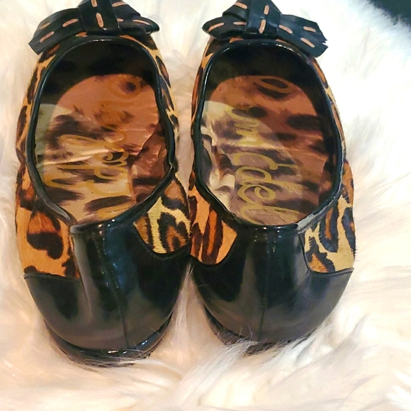 Sam eldmon flats leopard print 7.5 - Picture 4 of 4